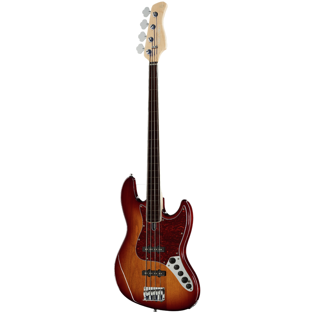 Sire V7 ALDER 4 STRING FRETLESS (2nd Gen) TS Bass Guitar