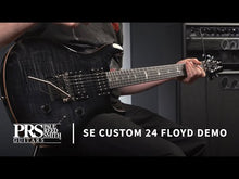 Load and play video in Gallery viewer, PRS SE Floyd Custom 24 Electric Guitar

