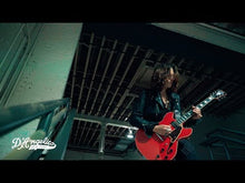 Load and play video in Gallery viewer, D&#39;angelico Premier DC Tailpiece Stairstep Champagne
