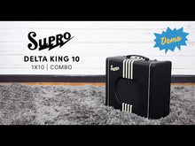 Load and play video in Gallery viewer, Supro Amplifier Delta King 10 Tweed/Black 1820RTB

