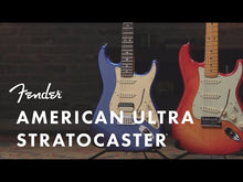 Load and play video in Gallery viewer, Fender American Ultra Stratocaster Arctic Pearl Rosewood W/Case
