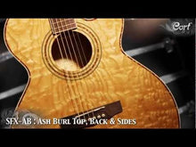 Load and play video in Gallery viewer, Cort SFX DAO NAT Semi Acoustic Guitar
