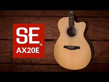 Load and play video in Gallery viewer, PRS SE Angelus AX20E Natural Acoustic Guitar
